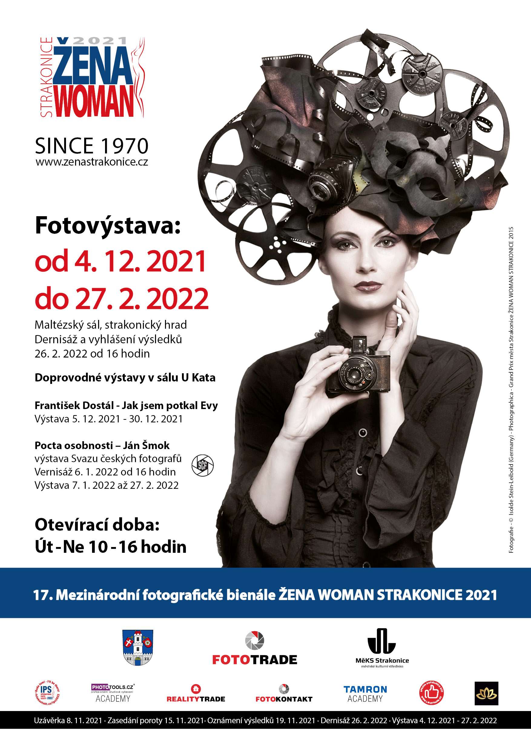 Plakát ŽENA WOMAN STRAKONICE 2021 oprava