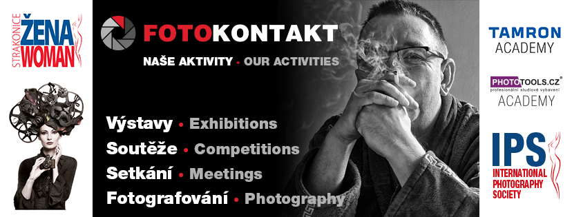 Profil na Facebooku @Fotokontakt - Workshopy, výstavy, soutěže, setkání, fotografování. 